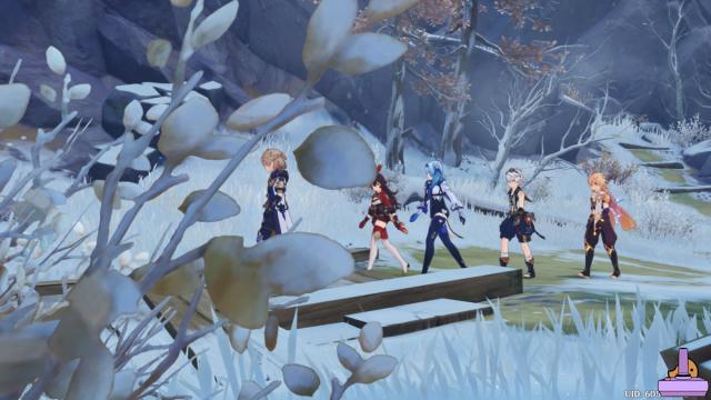 Genshin Impact: Lost in the Snow Quest guía - Las sombras se profundizan