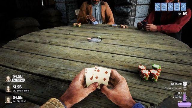 Red Dead Redemption 2: Ven a jugar al póquer