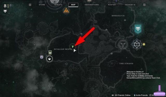 Trace the Stars - Destiny 2 - All Atlas Skew Locations Week 1 Cliffside, Cave, Alcove, Orrery, Island