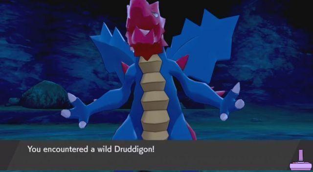 Cómo atrapar a Druddigon en Pokemon Sword and Shield, ubicación y estadísticas