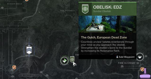 Cómo desbloquear el Obelisco EDZ y su ubicación en Destiny 2
