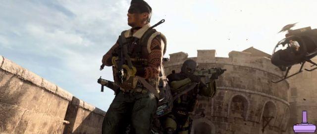 Configuración de Call of Duty Warzone y combinación de teclas de cubierta