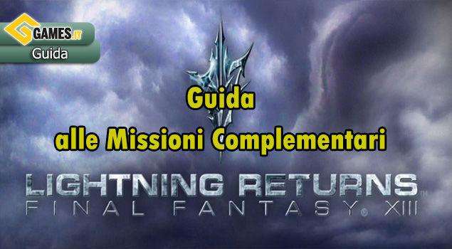 Final Fantasy XIII Lightning Returns - Guía de misiones complementarias