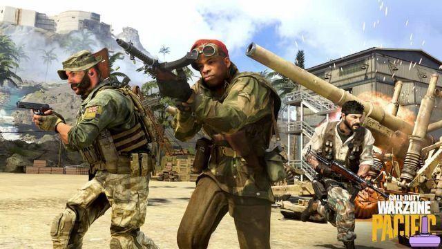 Todos los artículos de Call of Duty: Warzone Pacific que se pueden usar en Vanguard Royale