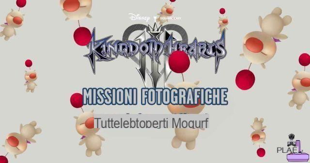 Kingdom Hearts III: Guía de misiones fotográficas de Moogle