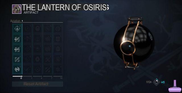 Cómo desbloquear el artefacto Linterna de Osiris en Destiny 2