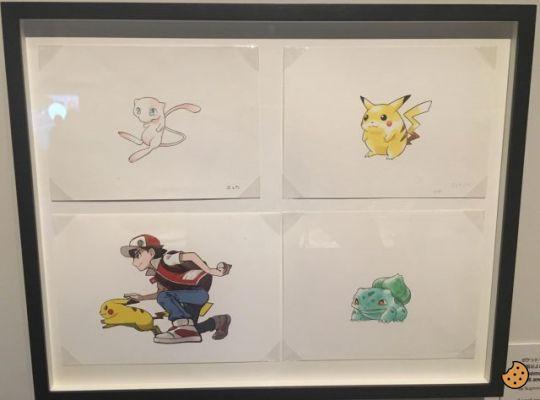 Recuerda al espeso Pikachu con la obra de arte original de Pokémon en el Museo Británico